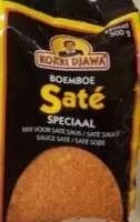 Mängden socker i Kokki Djawa Boemboe Saté Speciaal Mix Voor Satésaus