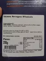 Mängden socker i Salmone norvegese affumicato