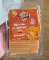 Mängden socker i Tranche de cheddar rouge