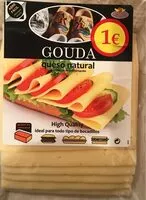 Mängden socker i Gouda queso natural