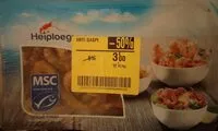 Mängden socker i Crevettes grises entieres cuites