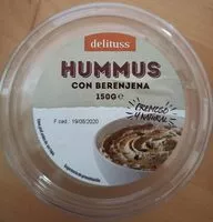 Mängden socker i Hummus con berenjena