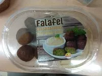 Mängden socker i Falafel con salsa tahina
