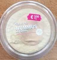 Mängden socker i Hummus mit Tahin