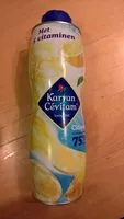 Mängden socker i Karvan Cévitam Citroen