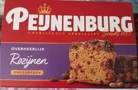 Mängden socker i Rozijnen