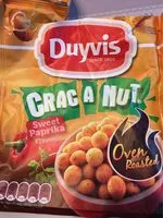 Mängden socker i Crac a Nut Owen Roasted Paprika