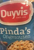 Mängden socker i Pinda's Ongezouten