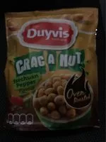 Mängden socker i Crac a Nut Szechuan Pepper Flavour