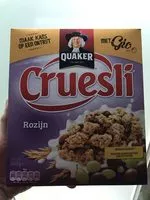 Mängden socker i Cruesli