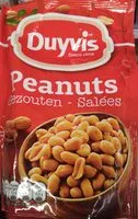 Mängden socker i Peanuts Gezouten