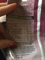 Mängden socker i Crispe tasty crunchy