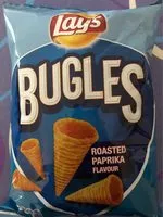 Mängden socker i Bugles Rosted paprika flavour