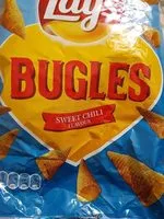 Mängden socker i Bugles Sweet Chili Flavour