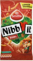 Mängden socker i Nibb-it Sticks Potato Snacks Plenty of Flavor