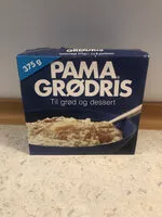 Mängden socker i Pama grødris