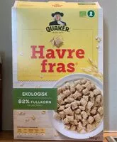 Mängden socker i Havre fras