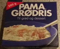 Mängden socker i Grødris