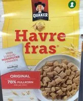 Mängden socker i Havre fras