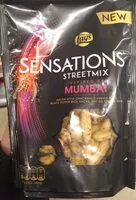 Mängden socker i Sensations street mix