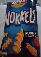 Mängden socker i Lay's Wokkels Paprika