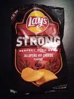 Mängden socker i Lay's strong jalapeno and cheese flavour
