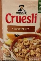 Mängden socker i Cruesli Multifruit