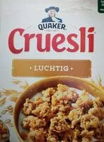 Mängden socker i Cruesli