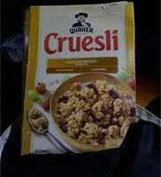 Mängden socker i Cruesli Solfrokost Granola