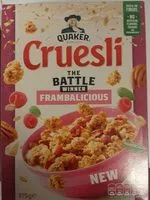Mängden socker i Cruesli frambalicious