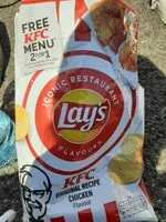 Mängden socker i KFC original recipe chicken lay's