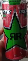 Mängden socker i Rockstar Energy Drink goût fraise citron vert