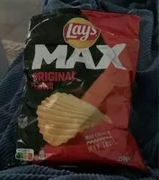Mängden socker i Lays max original flavour