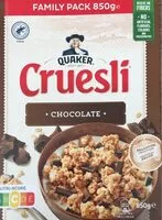 Mängden socker i Cruesli Chocolat
