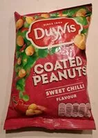 Mängden socker i Coated peanuts
