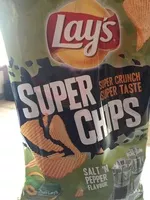 Mängden socker i Superchips Salt'n Pepper 200G