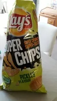 Mängden socker i Lay's super chips