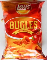 Mängden socker i Bugles: Paprika-Style