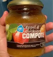 Mängden socker i Compote pomme abricot