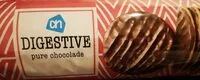 Mängden socker i Digestive pure chocolade