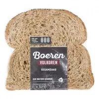 Mängden socker i Boeren volkoren sesamzaad