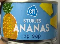 Mängden socker i Stukjes ananas op sap