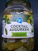 Mängden socker i Zoetzure cocktail augurken