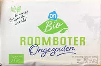 Mängden socker i Biologische roomboter ongezouten