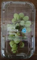 Mängden socker i Seedless white grapes