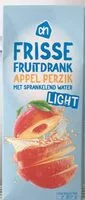 Mängden socker i Frisse Fruitdrank appel perzik light