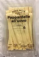 Mängden socker i Pappardelle all’uovo