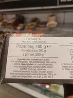 Mängden socker i AH Pizzadeeg en Tomatensaus