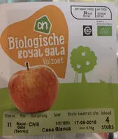 Mängden socker i Biologische royal gala