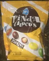 Mängden socker i Pinda Choco's (M&M's)